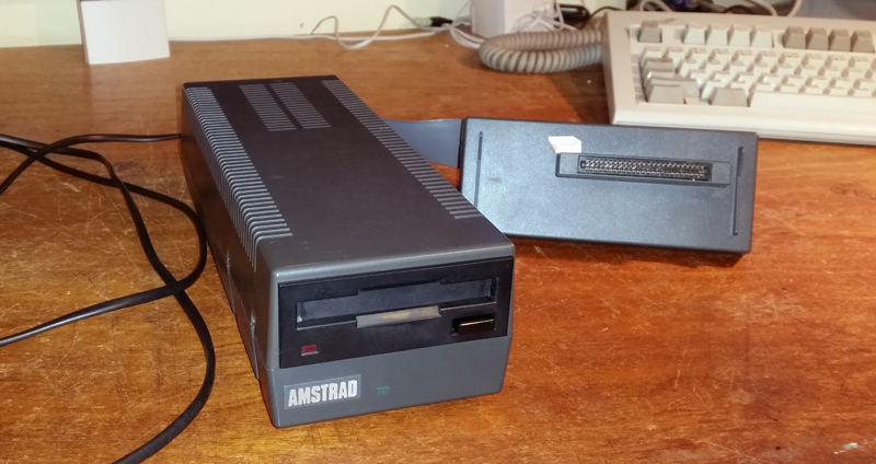Amstrad external floppy disk drive FD-1 with DDI-1